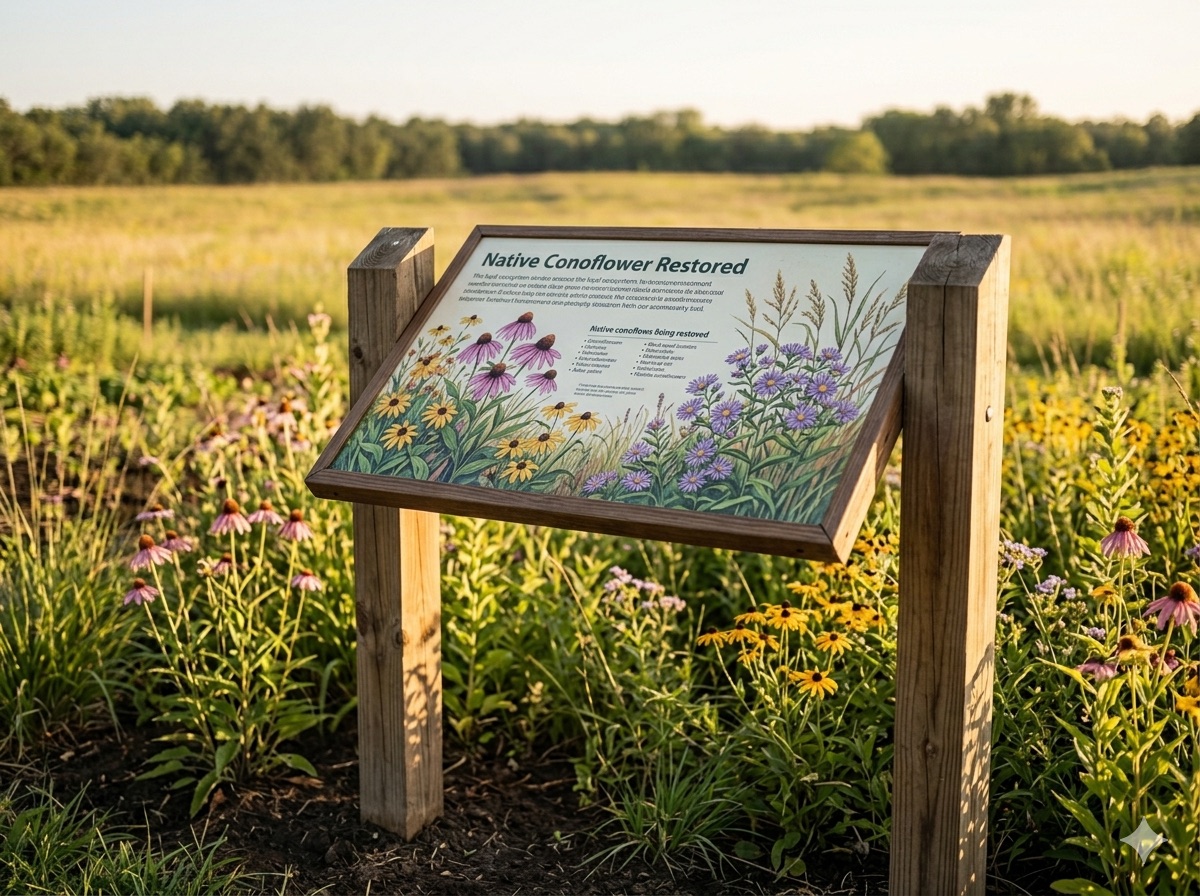 Interpretive signage