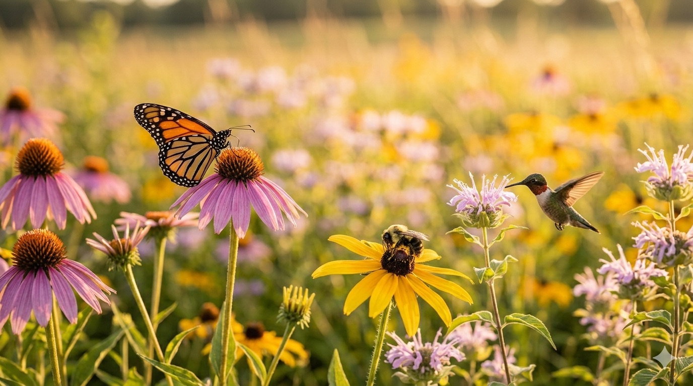 Native plants do the quiet work that holds an ecosystem together.